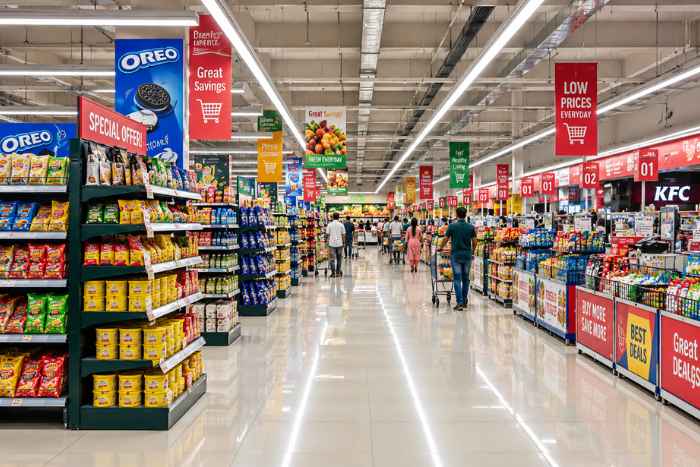 Retail store and product displays